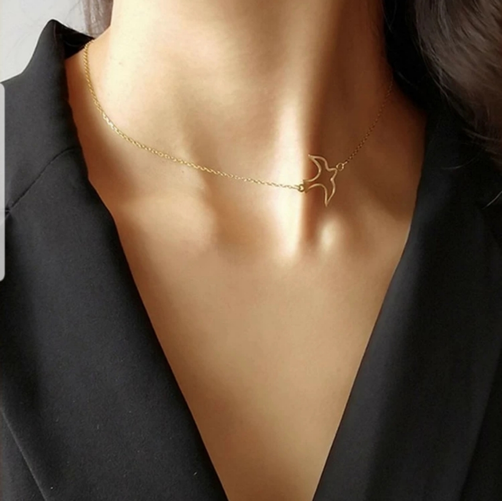 *Latysia* Bird Necklace - Picture 5 of 5